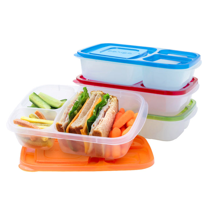 Bentgo Easyboxes 3-Compartment Food Containers 8-Piece Set V0