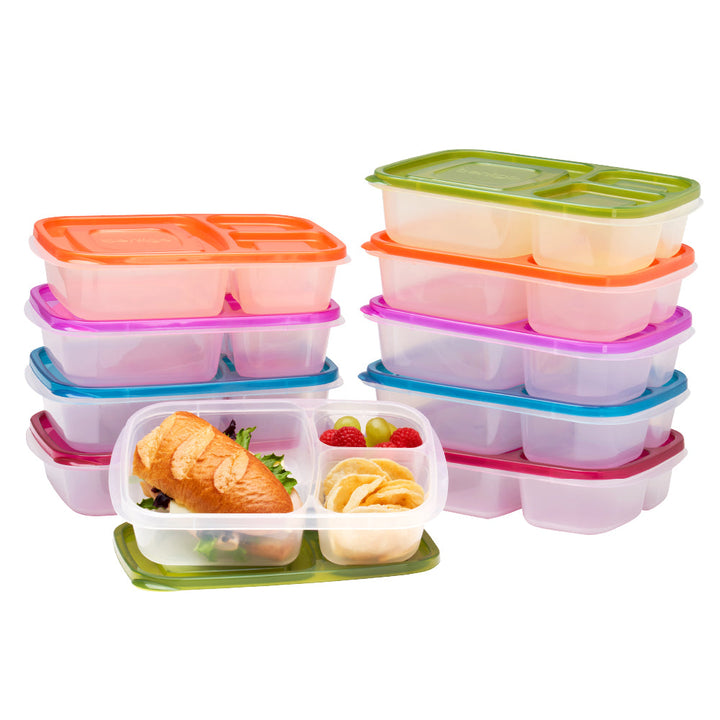 Bentgo Easyboxes 3-Compartment Food Containers 20-Piece Set J7