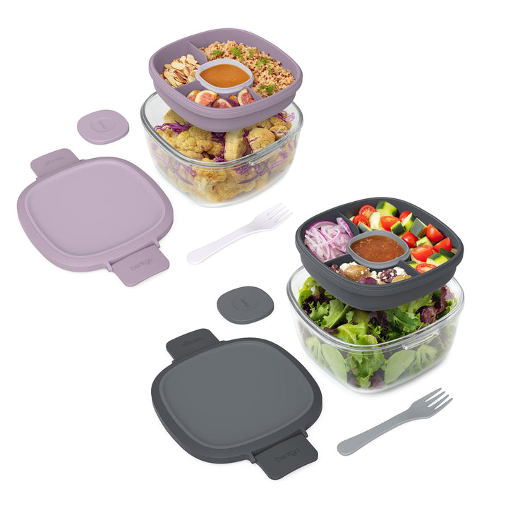 Bentgo Glass Salad Container (2-Pack) L3