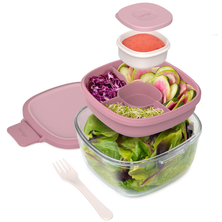 Bentgo Glass Salad Container P5