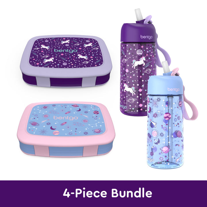 Bentgo Kids Prints Lunch Boxes & Water Bottles P7